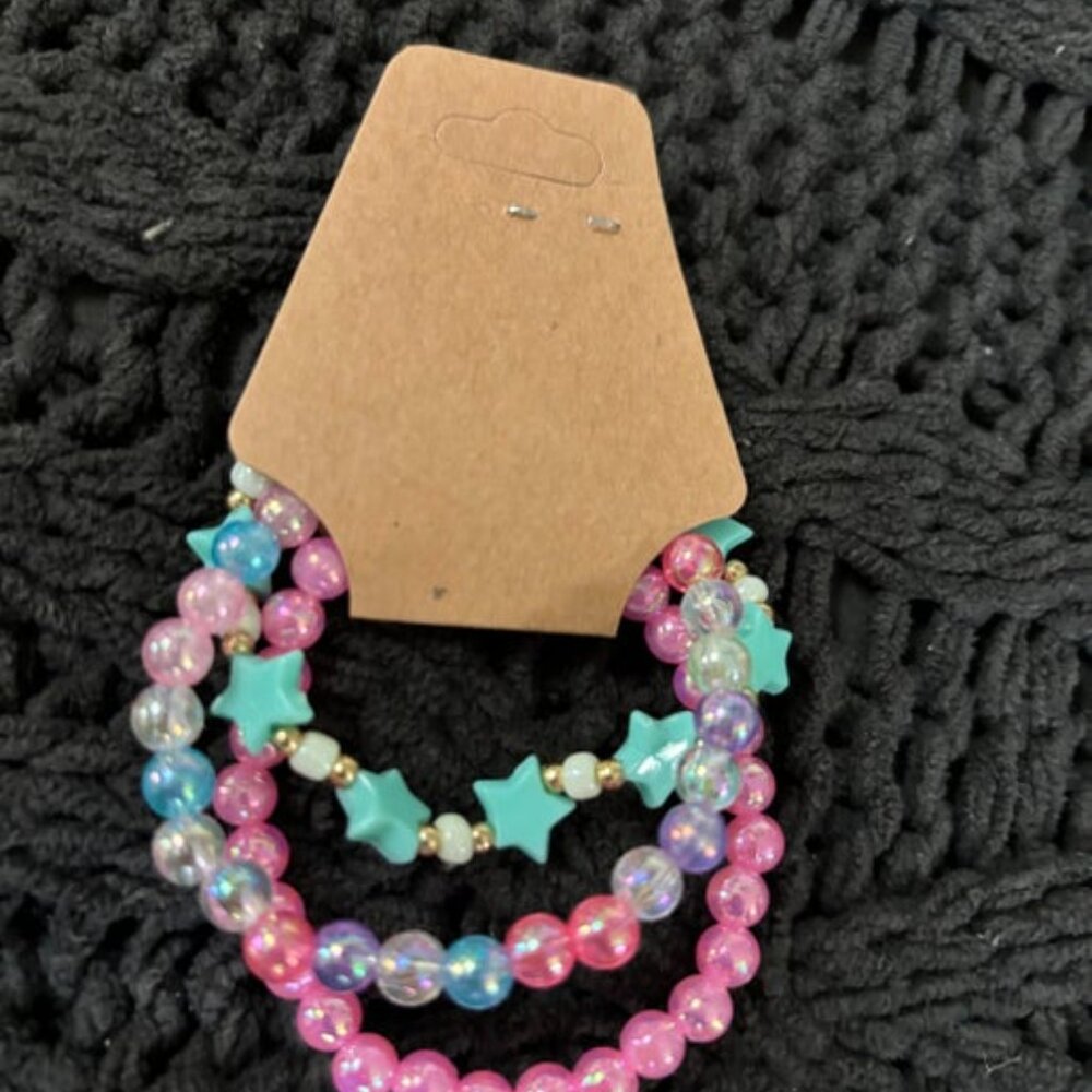 Kids Charm Bracelets (Set of 3)